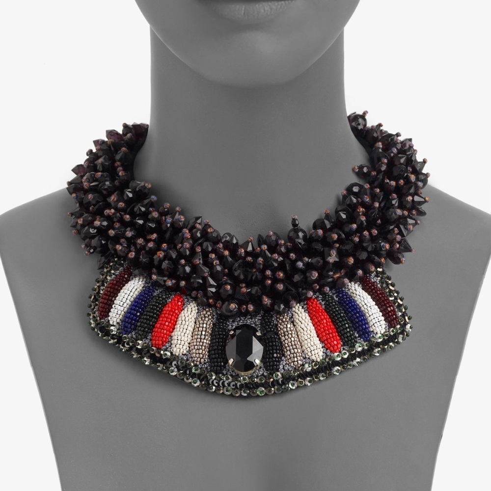 ETRO Black Beaded Necklace